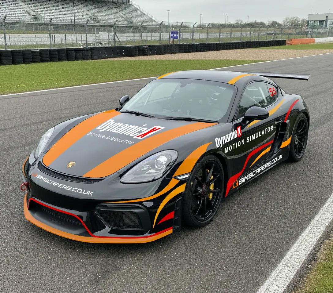 A simulator rig with the "DX Winner 2" is coming soon to a car racing track near you!