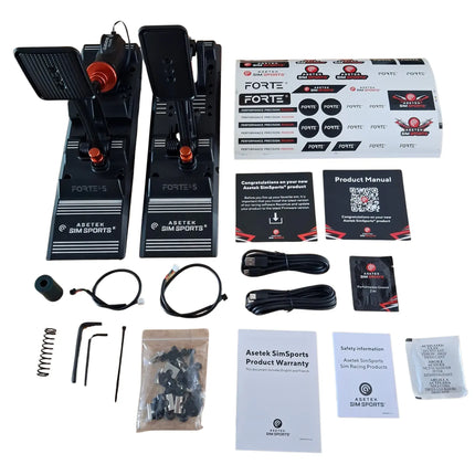 Asetek Sim Racing Forte S Series Brake & Throttle