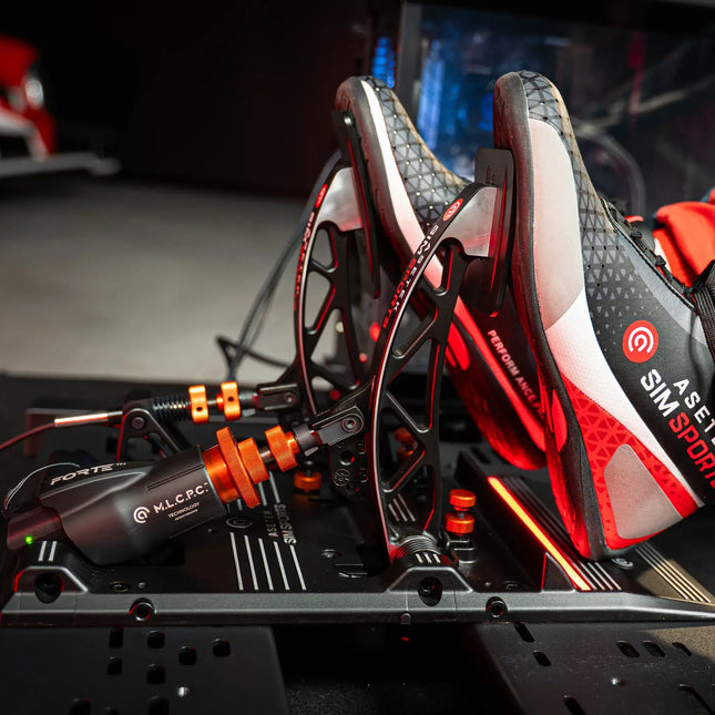 Asetek Sim Racing Forte Brake & Throttle Pedal Set