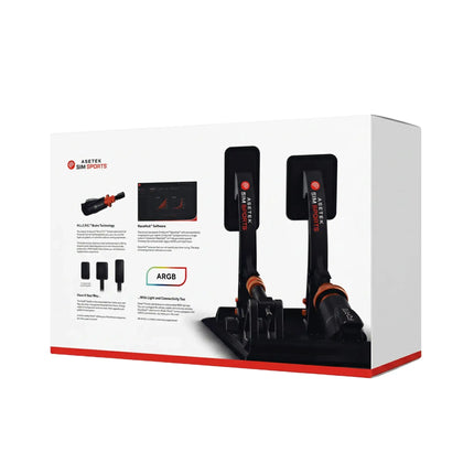 Asetek Sim Racing Forte Brake & Throttle Pedal Set