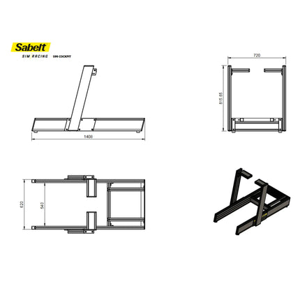 Sabelt S99 EVO I Sim Racing Cockpit