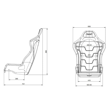 Sabelt SRS-1 Seat - For Sim Racing