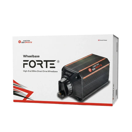 Asetek Sim Racing Forte Direct Drive Wheelbase 18Nm