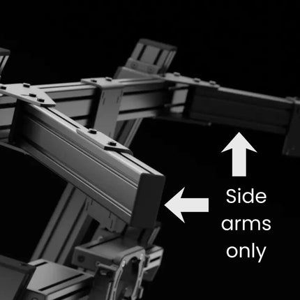 Sabelt Sim Racing Freestanding Triple Monitor Stand Add On