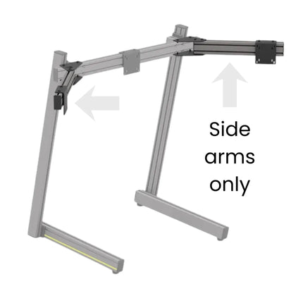 Sabelt Sim Racing Freestanding Triple Monitor Stand Add On