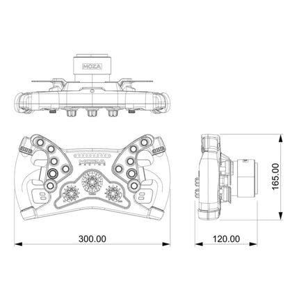 Moza Racing KS Steering Wheel