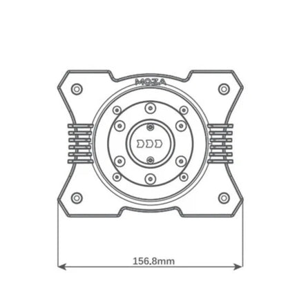 MOZA R9 V3 Direct Drive Wheel Base