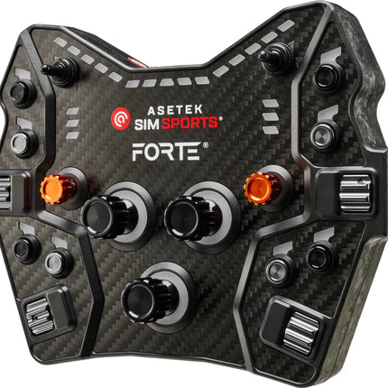 Asetek Forte GT Button Box Black Aluminum
