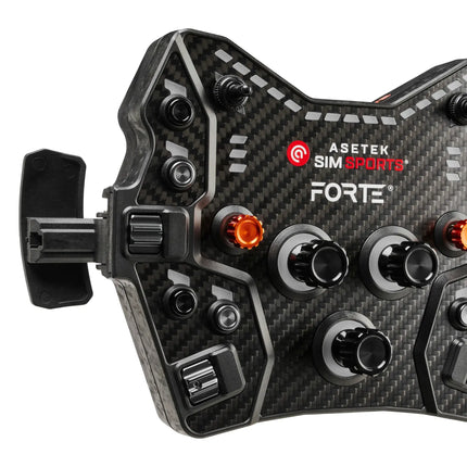 Asetek Forte GT Button Box Black Aluminum