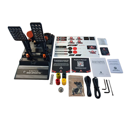 Asetek Sim Racing Invicta THORP II Pedalset