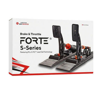 Asetek Sim Racing Forte S Series Brake & Throttle