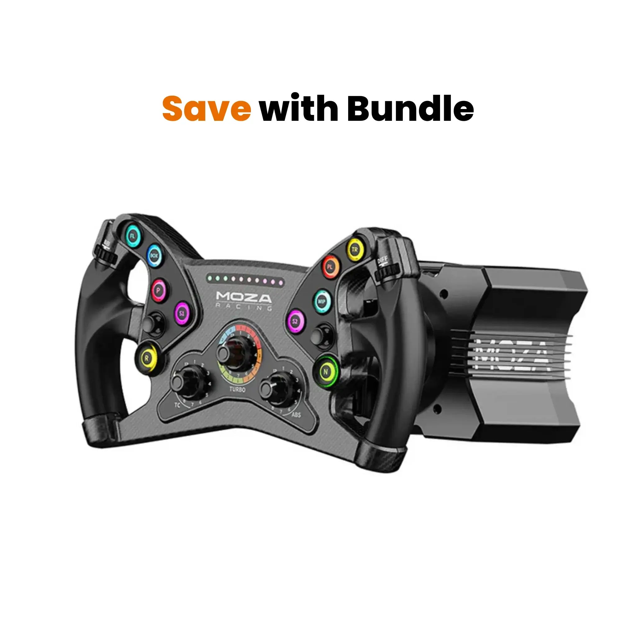 MOZA Racing R9 Bundle – R9 V3 Direct Drive wheelbase + KS Steering Wheel