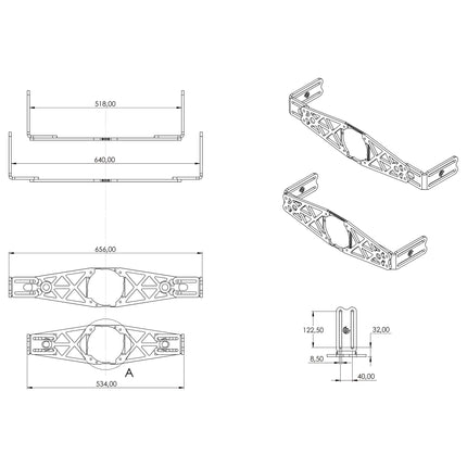 Asetek Sim Racing Wheelbase Front Mount